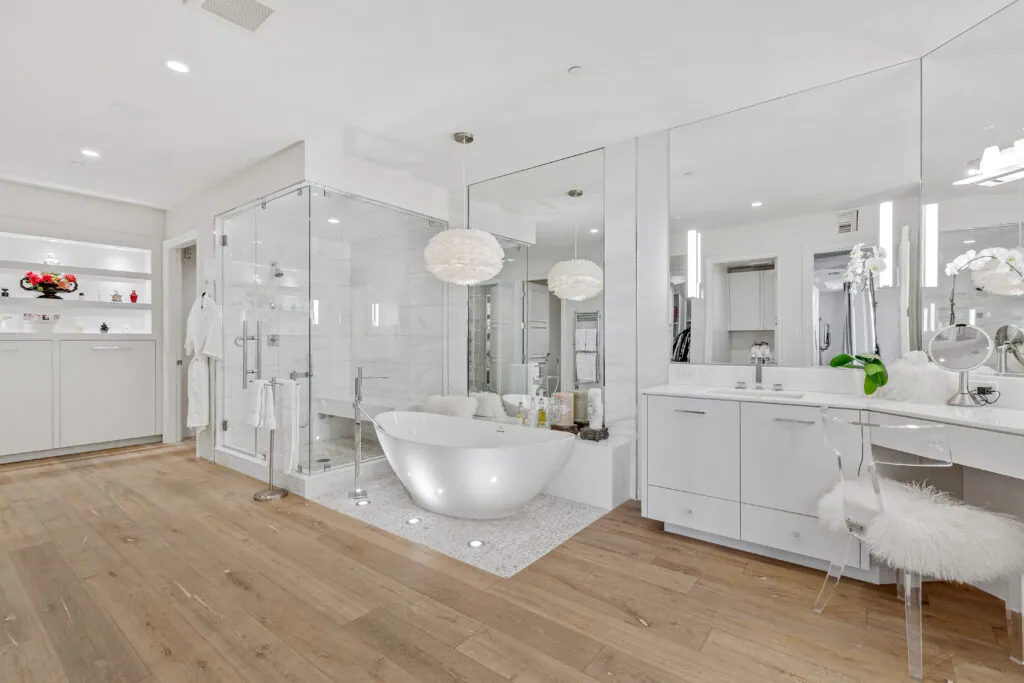 Custom finishes and interior details