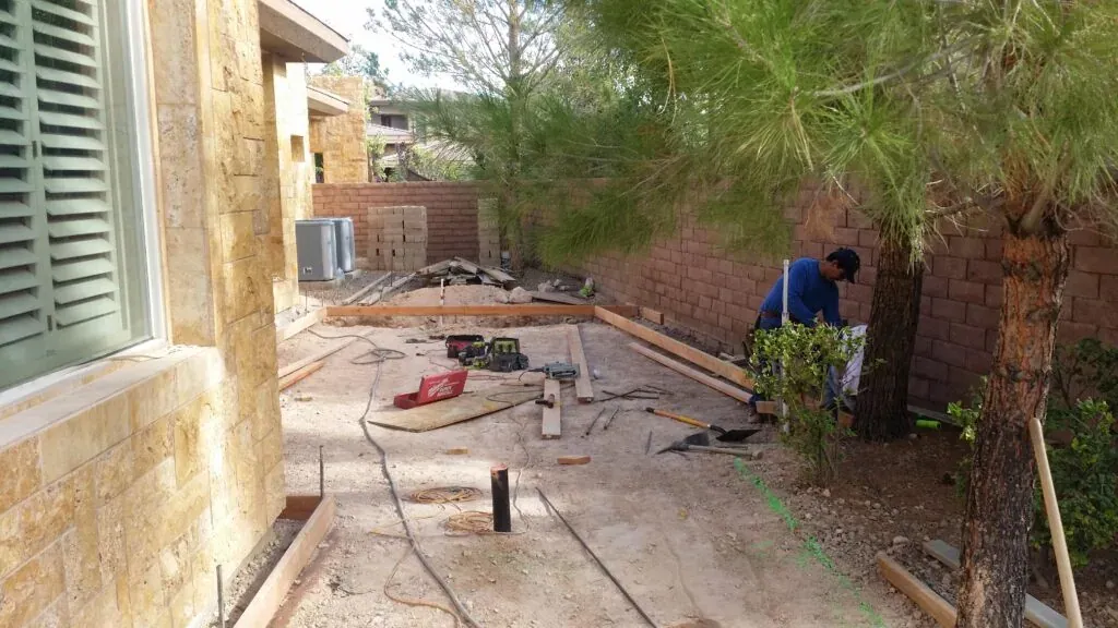 Sideyard sanctuary transformation photograph 3